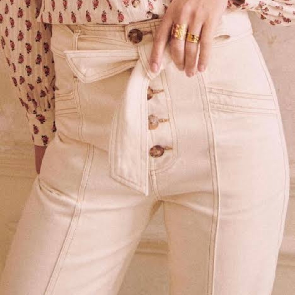 NWT SEZANE MAXIME PANTS TROUSERS SIZE US 2 - Picture 4 of 4